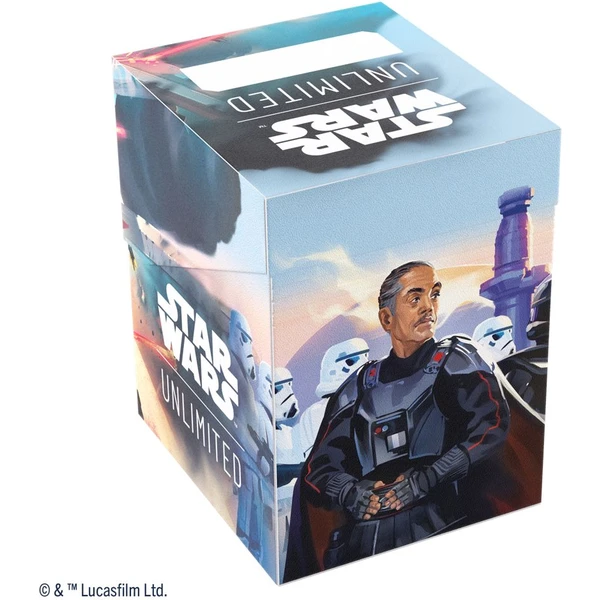 Gamegenic - Star Wars: Unlimited Soft Crate - Mandalorian/Moff Gideon - Obaly na karty - Obrázek H205000O01