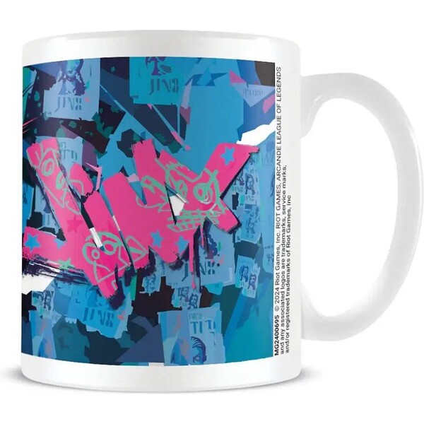 Hrnek Pyramid International Arcane - Jinx (bílý) 300 ml Vícebarevná