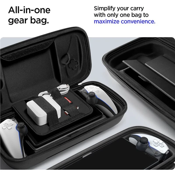 Spigen Rugged Armor Pro pouzdro Sony Playstation Portal černé - Pouzdra - Obrázek H263000N01