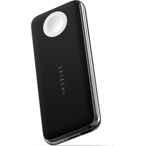 Satechi Quatro bezdrátová powerbanka 10 000 mAh vesmírně šedá  - Powerbanky - Obrázek H2BT000501