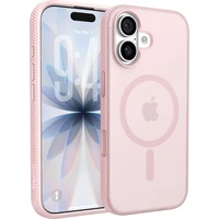 Belkin SheerForce Grip MagSafe kryt iPhone 17 růžový - Pouzdra