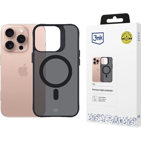 3mk Smoke MagCase kryt Apple iPhone 16 Pro