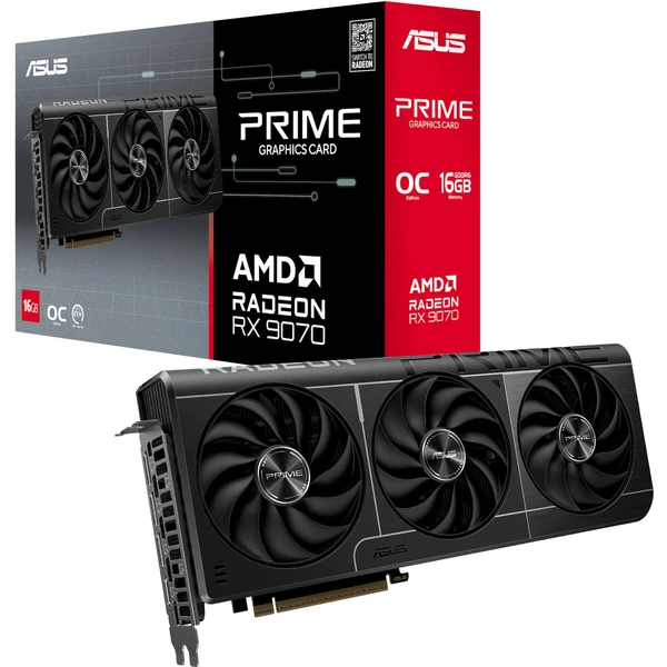 ASUS PRIME AMD Radeon RX 9070 OC 16GB - Grafické karty - Obrázek H2LE000L01