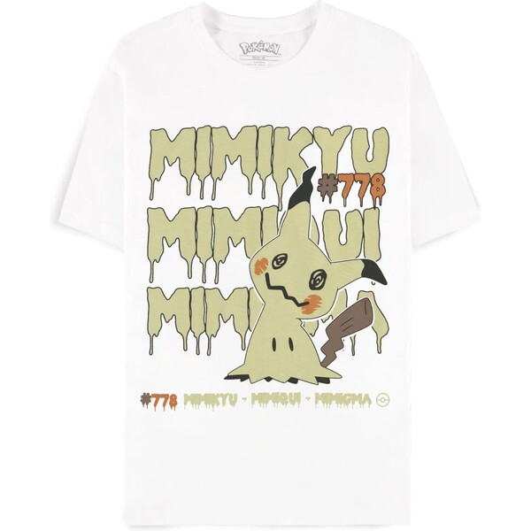 Difuzed Tričko dámské Pokémon - Mimikyu Bílá