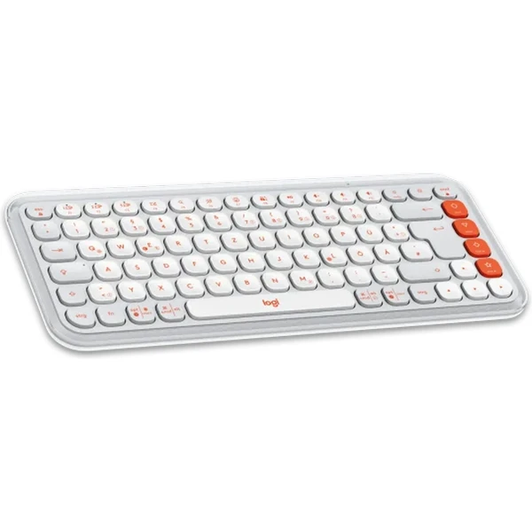 Logitech POP Combo (US) klávesnice a myš bílá - Klávesnicové sety - Obrázek H2W9000O01
