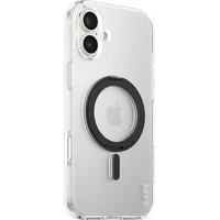 PanzerGlass® CARE kryt Apple iPhone 16 MagSafe KickStand čirý/černý - Pouzdra