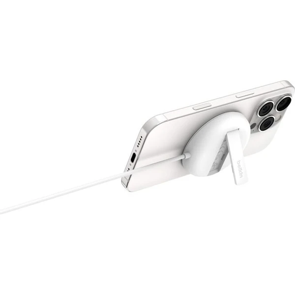 Belkin BOOST CHARGE™ PRO Qi2 15W MagSafe nabíjecí podložka bílá - Nabíječky - Obrázek H3EN000K01