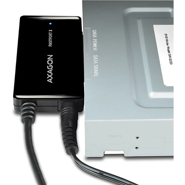 AXAGON ADSAFP3 USB 3.0 SATA 6G HDD FASTport3 adaptér vč. napáječe - Externí boxy - Obrázek H3GV000501