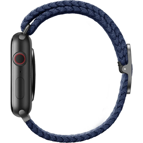 UNIQ Aspen Braided řemínek Apple Watch 42/41/40/38mm modrý - Řemínky - Obrázek H3LP600301
