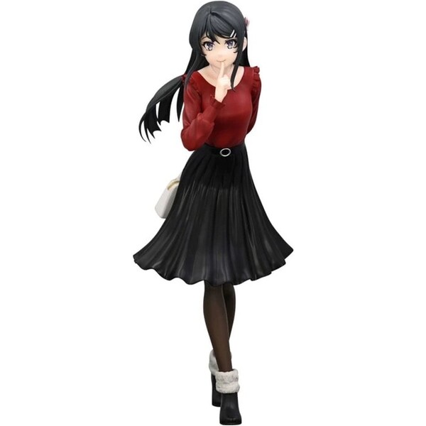 Rascal Does Not Dream of Bunny Girl Senpai Trio-Try-iT PVC Statue Mai Sakurajima Winter Outfit Ver. Vícebarevná