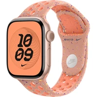 Apple Watch 42/41/40/38mm Alpenglow Pink sportovní řemínek Nike M/L - Řemínky