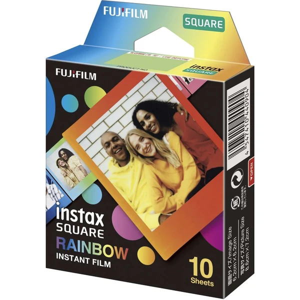 Fujifilm Instax Square Rainbow film (10 ks) - Filmy pro instantní fotoaparáty - Obrázek H3Z6000O01