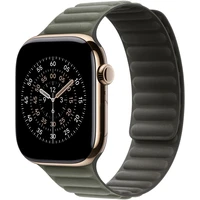 Apple Watch 49/46/45/44mm šalvějově šedý magnetický tah M/L - Řemínky