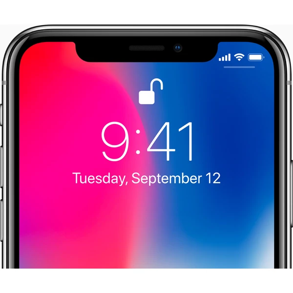 Apple iPhone X 256GB stříbrný - Mobilní telefony - Obrázek H47L000101