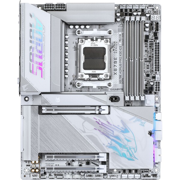 GIGABYTE X870E AORUS PRO X3D ICE (X870E A PRO X ICE)