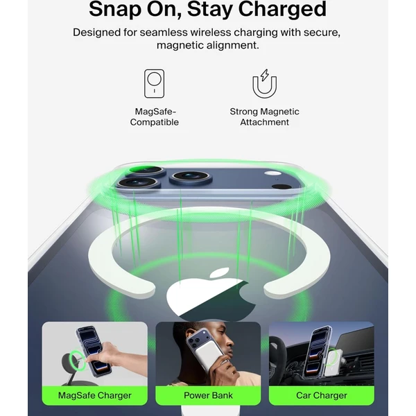 Belkin SheerForce MagSafe kryt iPhone 17 Pro Max čirý - Pouzdra - Obrázek H4CN000K01