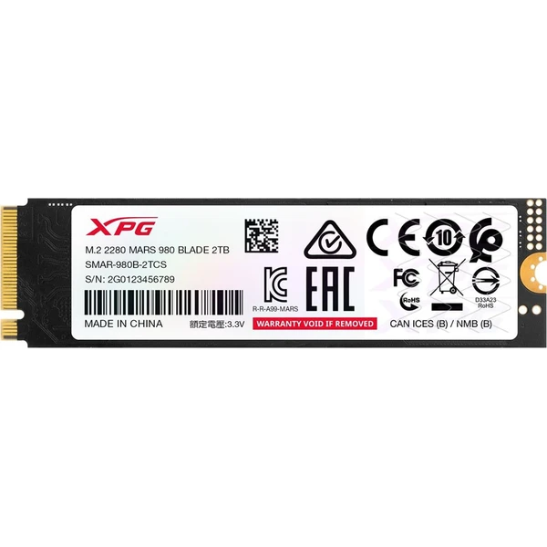 ADATA XPG Mars 980 Blade M.2 SSD - 2TB - SSD disky - Obrázek H4KM000K01