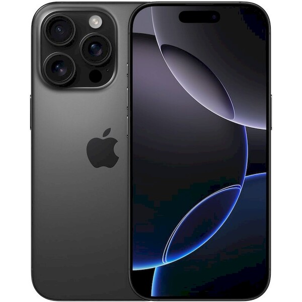 Apple iPhone 16 Pro 1TB - černě titanový -