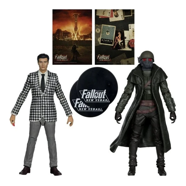 Set dvou figurek McFarlane Toys Fallout New Vegas - Riot Ranger Armor and Benny 18 cm - Figurky - Obrázek H56N000K01