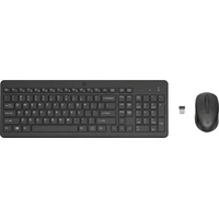 HP 330 bezdrátová klávesnice a myš černá - Klávesnicové sety