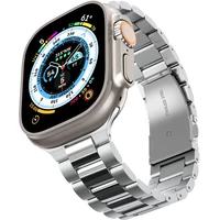 Spigen Modern Fit 316L řemínek Apple Watch 49/45/44/42mm stříbrný - Řemínky