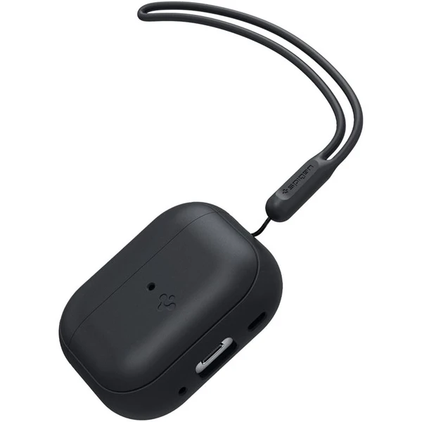 Spigen Silicone Fit pouzdro s poutkem Apple AirPods Pro (2nd Gen) černé - Pouzdra - Obrázek H5L0000N01
