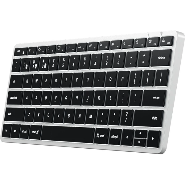 Satechi Slim X1 Bluetooth klávesnice US stříbrná - Klávesnice - Obrázek H5MD000N01