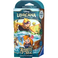 Disney Lorcana: Azurite Sea - Starter Deck Emerald & Sapphire  - Disney Lorcana TCG