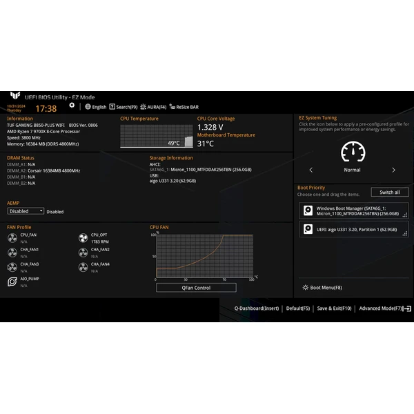 ASUS TUF GAMING B850-PLUS WIFI - Základní desky - Obrázek H5RC000N01