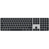 Apple Magic Keyboard s Touch ID a numerickou klávesnicí černá - ruská - Klávesnice