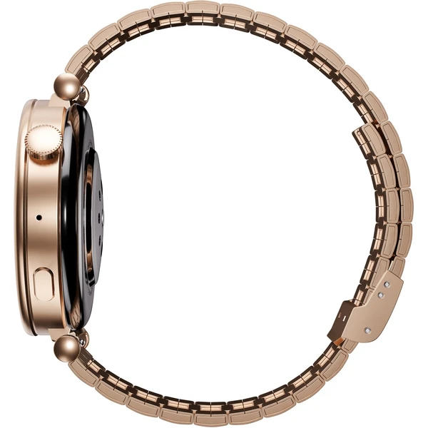 Garett Smartwatch růžově zlatá pevná ocel - Chytré hodinky - Obrázek H5XD000N01