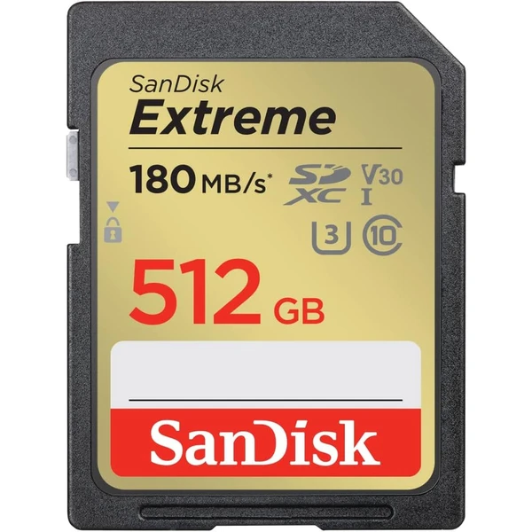 SanDisk SDXC karta 512GB Extreme - Paměťové karty - Hlavní obrázek