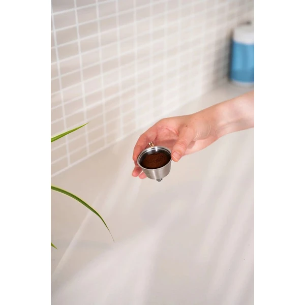CAPSME Dolce Gusto® (Lungo) znovupoužitelná kapsle a 1x silikonové víčko - Kávovary - Obrázek H69L000K01