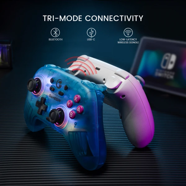 GameSir Nova multiplatformní herní ovladač Neon Teal (PC/Switch/mobile) - Herní ovladače - Obrázek H6F4000N01