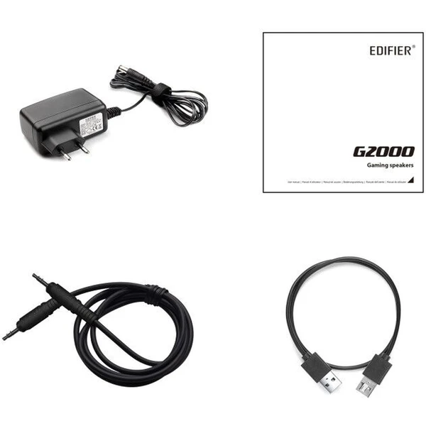 EDIFIER G2000 bezdrátové herní reproduktory černé - Reproduktory - Obrázek H6XG300401