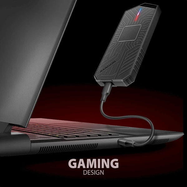 AXAGON EEM2-GAM externí SSD disk černý - Externí boxy - Obrázek H74D000L01