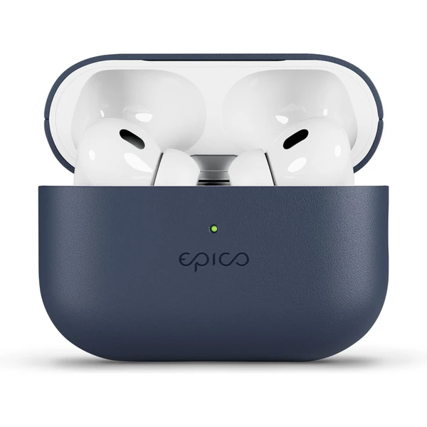 Epico kožený kryt pro Airpods Pro 2 modrý - Pouzdra - Obrázek H7C9000K01