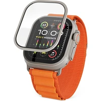 Epico Safírové sklo s titanovým rámem Apple Watch Ultra 2 49mm - Ochranné folie a skla