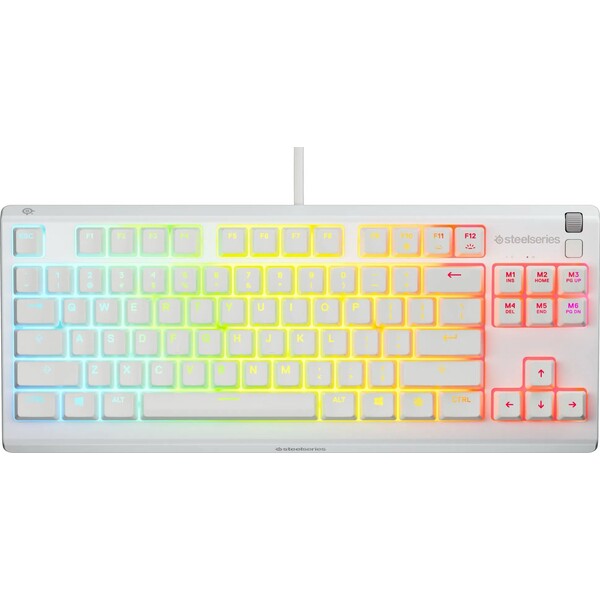 SteelSeries Apex 3 TKL 64819 Bílá
