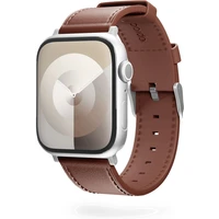 Epico Watch kožený řemínek pro Apple Watch 38/40/41mm hnědý - Řemínky