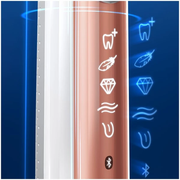 Oral-B Genius X 20100S chytrý zubní kartáček růžově zlatý - Zubní kartáčky - Obrázek H8FW400301