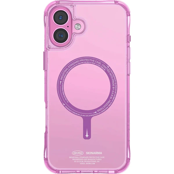 SKINARMA Saido Mag-Charge kryt iPhone 16 růžový - Pouzdra - Obrázek H8LD000O01