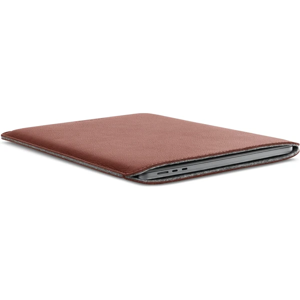 Woolnut kožené Sleeve pouzdro pro 15" MacBook Air hnědé - Pouzdra - Obrázek H8SR100501