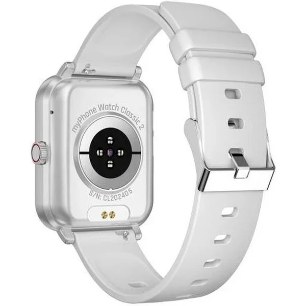 myPhone Watch Classic 2 chytré hodinky stříbrné - Chytré hodinky - Obrázek H8XD000N01