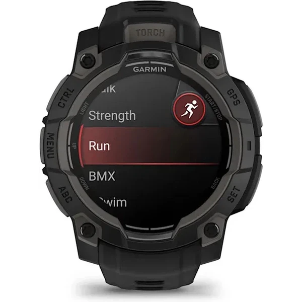 Garmin Instinct 3 45mm černé s černým páskem (Další) - Chytré hodinky - Obrázek H91D000K01
