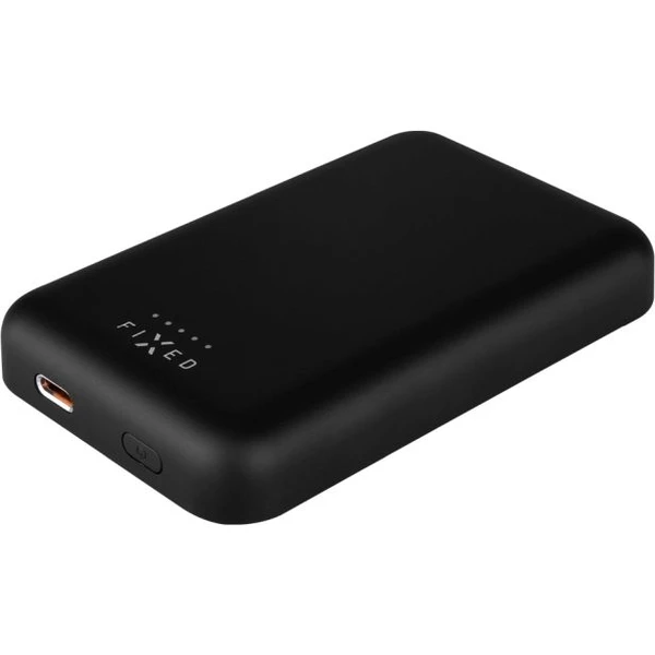 FIXED MagZen powerbanka s bezdrátovým nabíjením a Magsafe, 6000 mAh, černá - Powerbanky - Obrázek H9E5000601