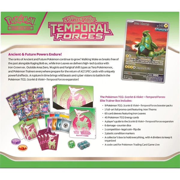 Pokémon TCG: SV05 Temporal Forces - Elite Trainer Box - Pokémon karty - Obrázek H9J2000P01