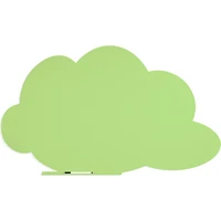Rocada Skin Shape Cloud 6451-230 magnetická tabule zelená RAL 230 - Magnetické tabule