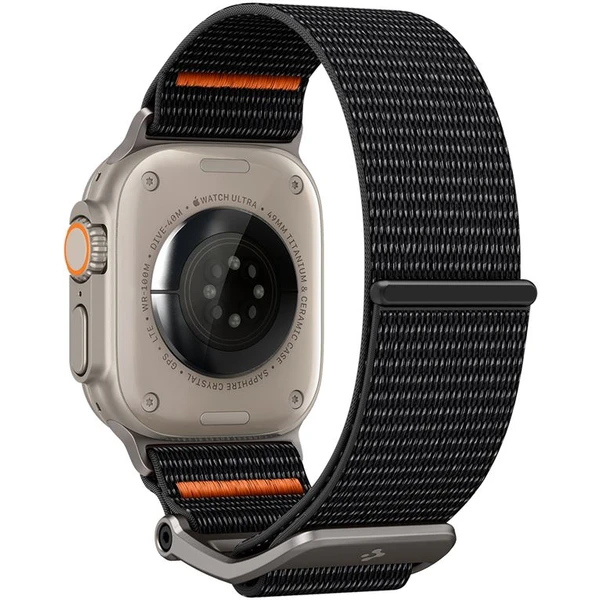 Spigen DuraPro Flex Ultra řemínek Apple Watch 49/46/45/44/42mm černý - Řemínky - Obrázek H9N2000P01