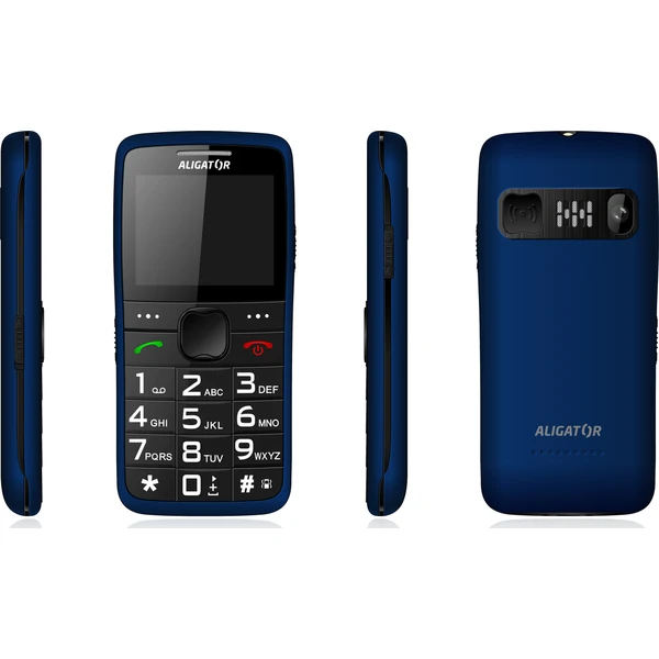 ALIGATOR A675 Senior modrý + stolní nabíječka - Mobilní telefony - Obrázek H9PL600301